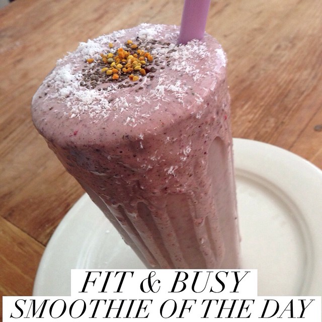 Strawberry smoothie