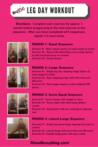 LEG DAY Progressions